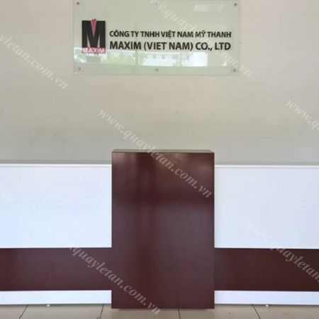 Quầy Lễ Tân Cao Sơn QLTC S25